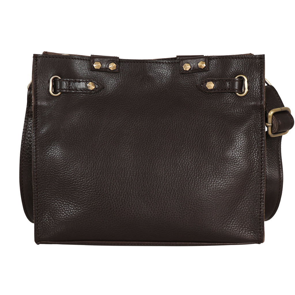 Malibu Milled Leather Crossbody Bag - Image 8