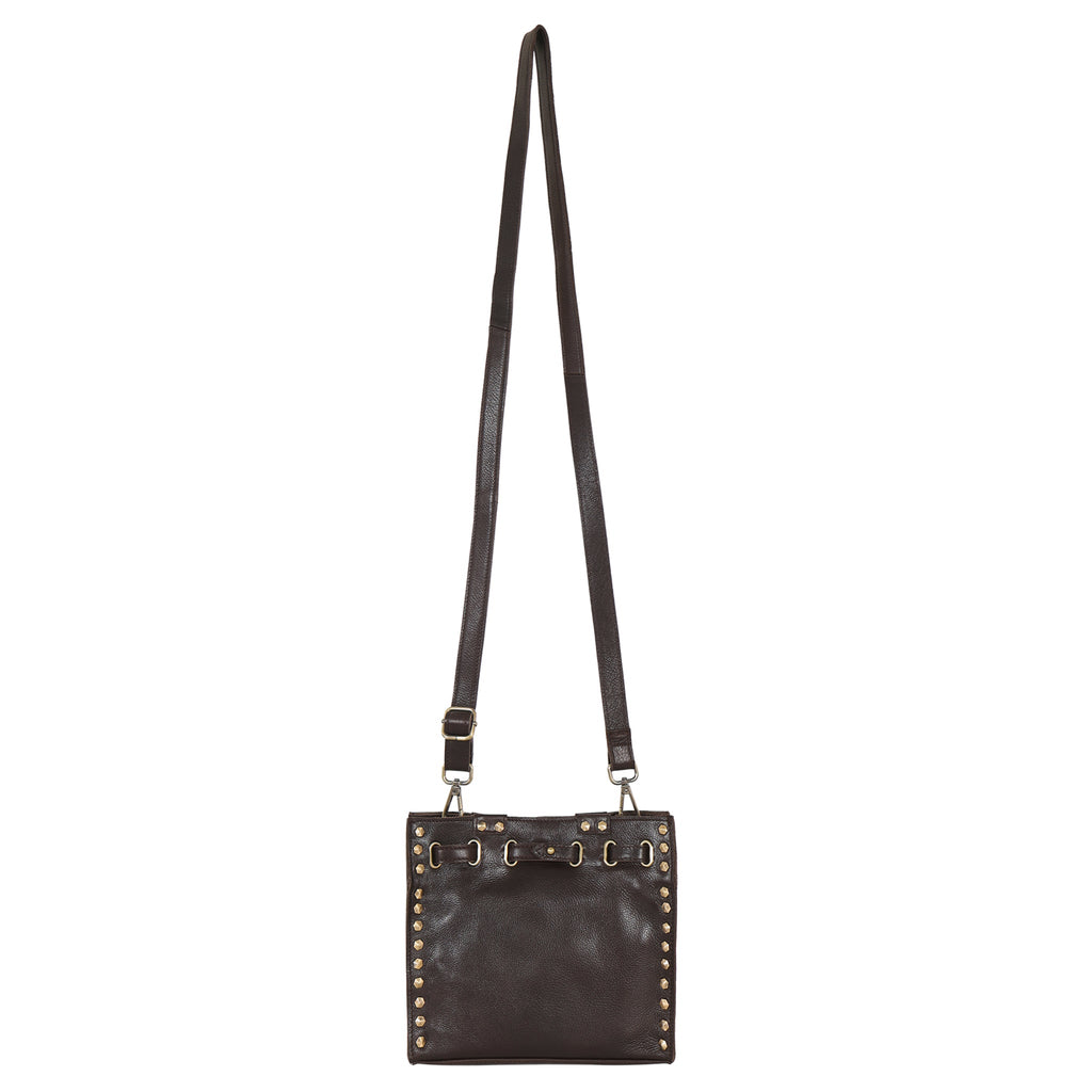 Malibu Milled Leather Crossbody Bag - Image 9