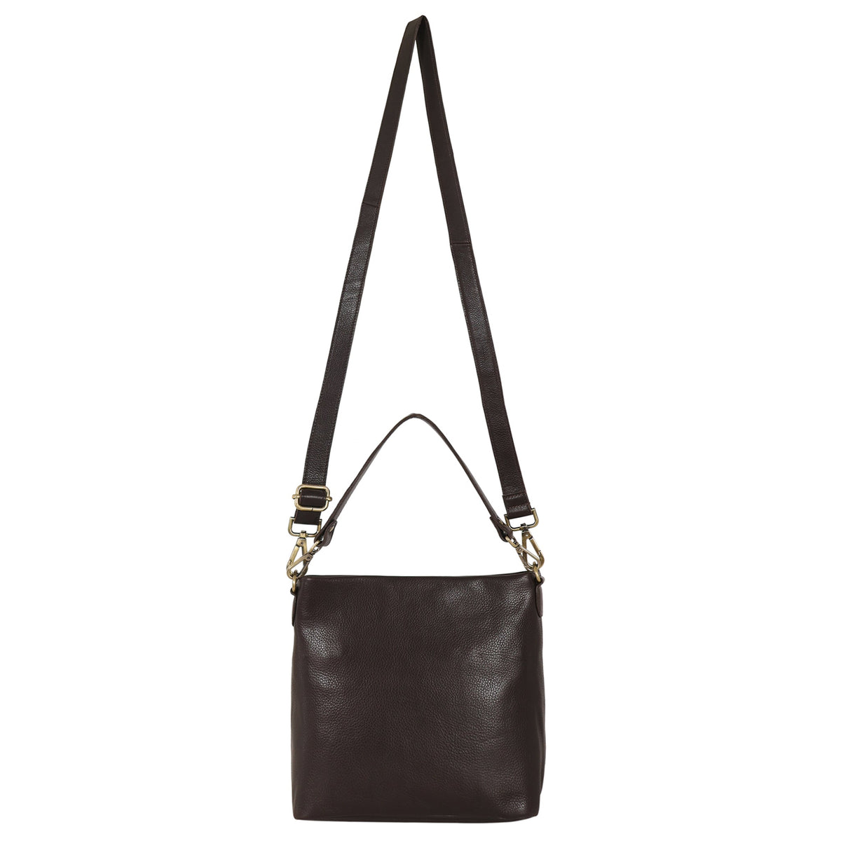 Tabor Milled Leather Crossbody Bag - Image 14