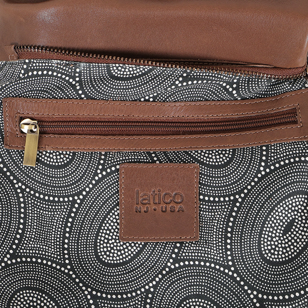 Tabor Milled Leather Crossbody Bag - Image 4