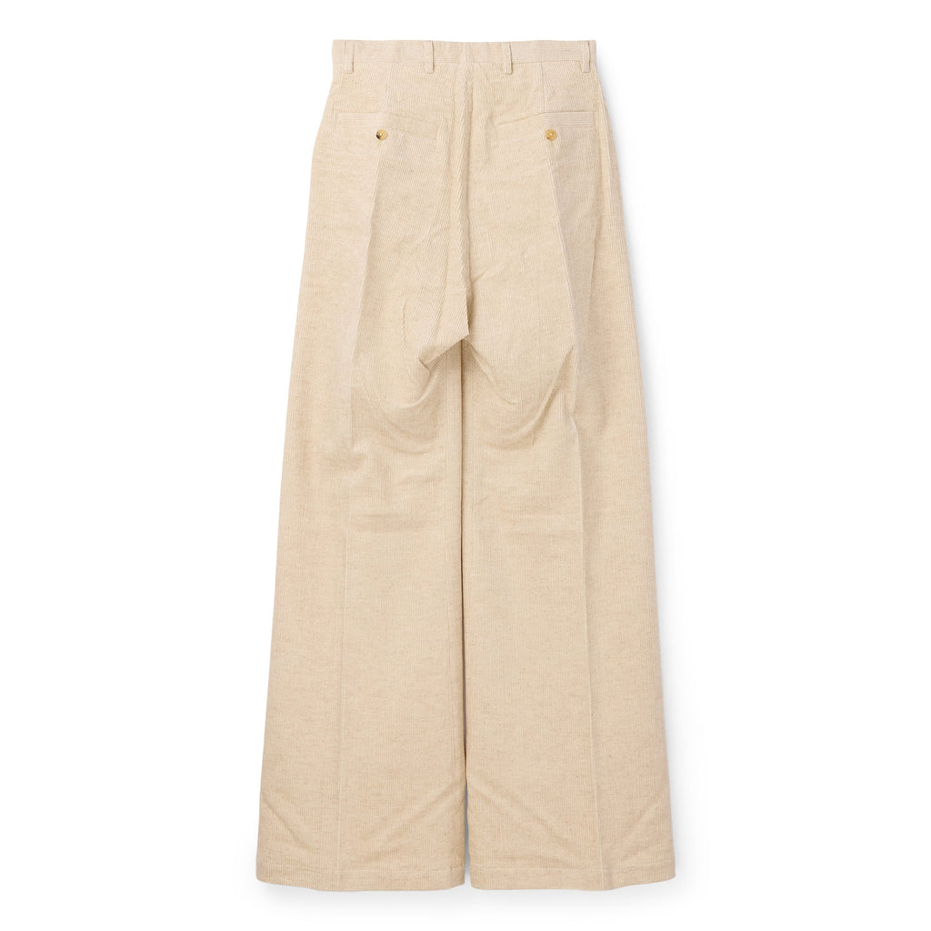 Rick Owens Tailored Wide Belas Pant (Natural) - Image 2