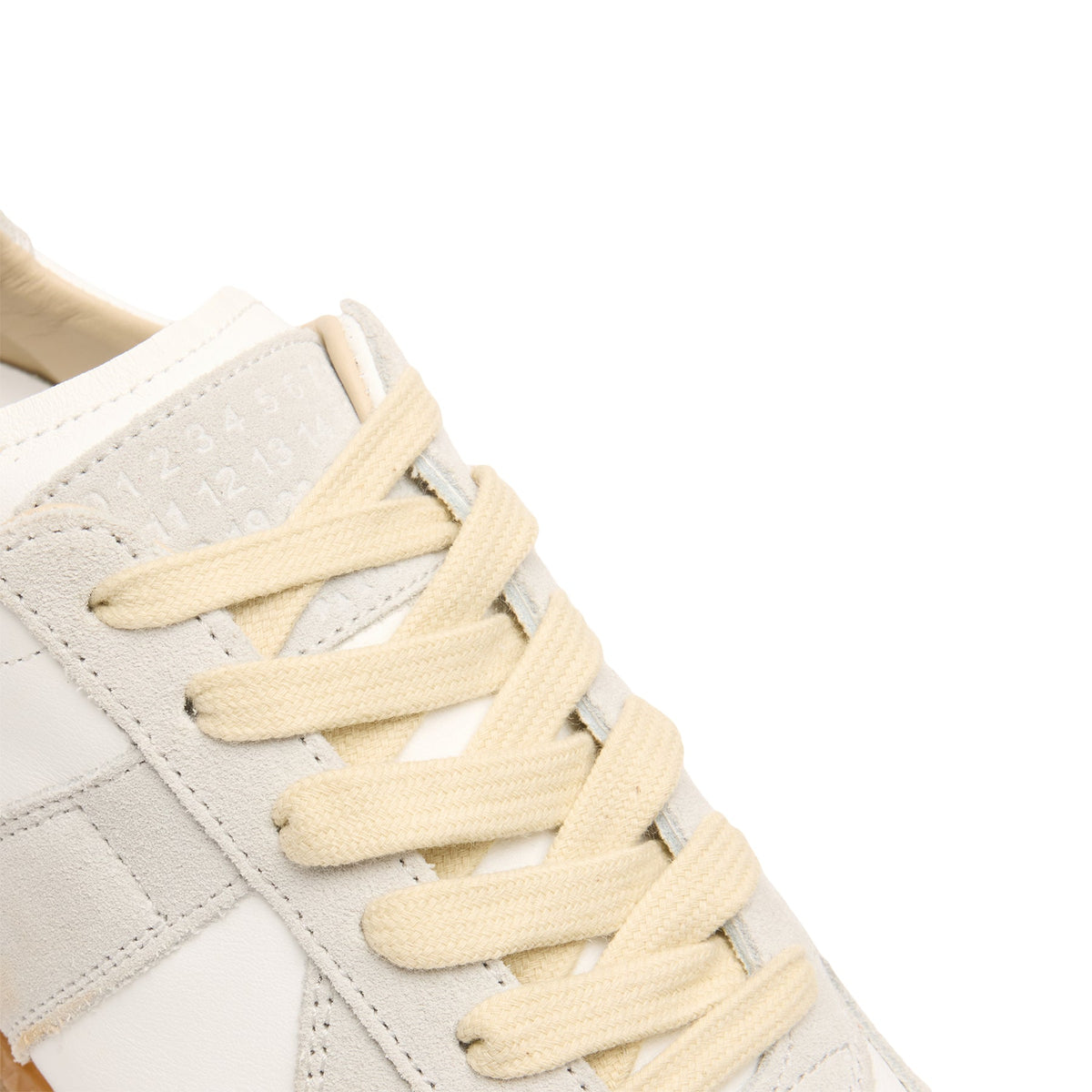 Maison Margiela Womens Replica Sneaker (Dirty White) - Image 7