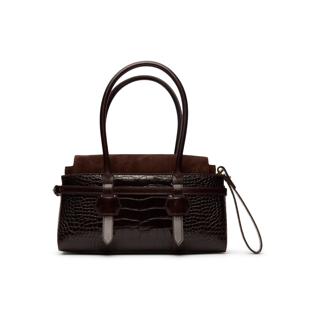 Dsquared2 Twin Shoulder Bag (Dark Brown) - Image 2