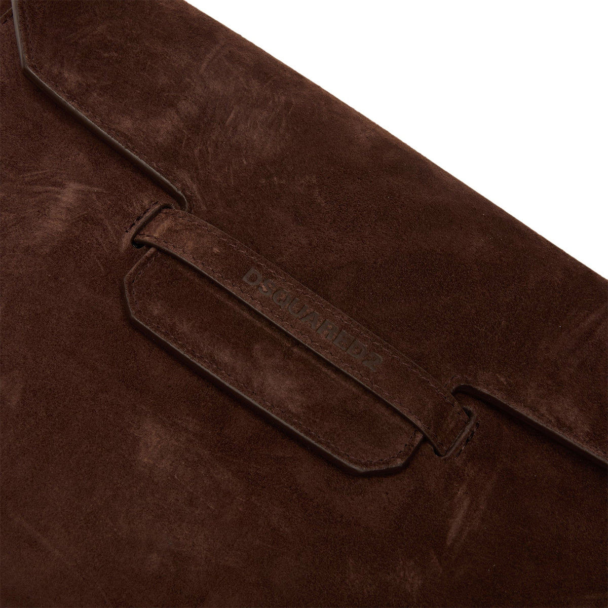 Dsquared2 Twin Shoulder Bag (Dark Brown) - Image 4