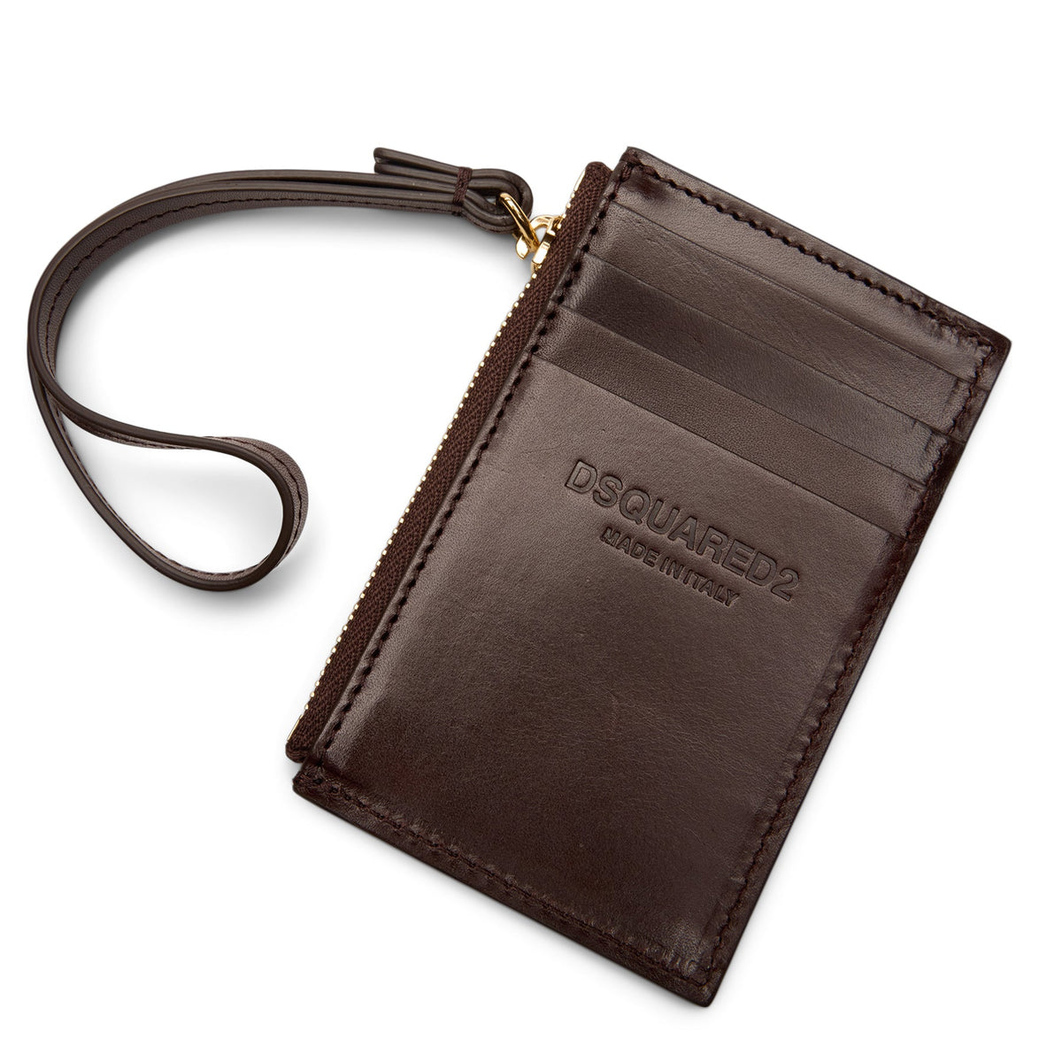 Dsquared2 Twin Shoulder Bag (Dark Brown) - Image 3