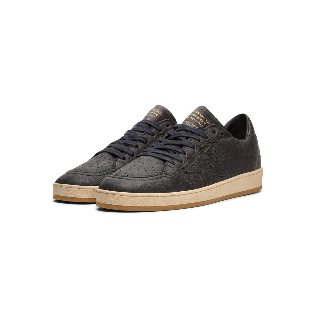 Golden Goose Ballstar Leather Upper Star Toe Spur (Navy) - Image 3
