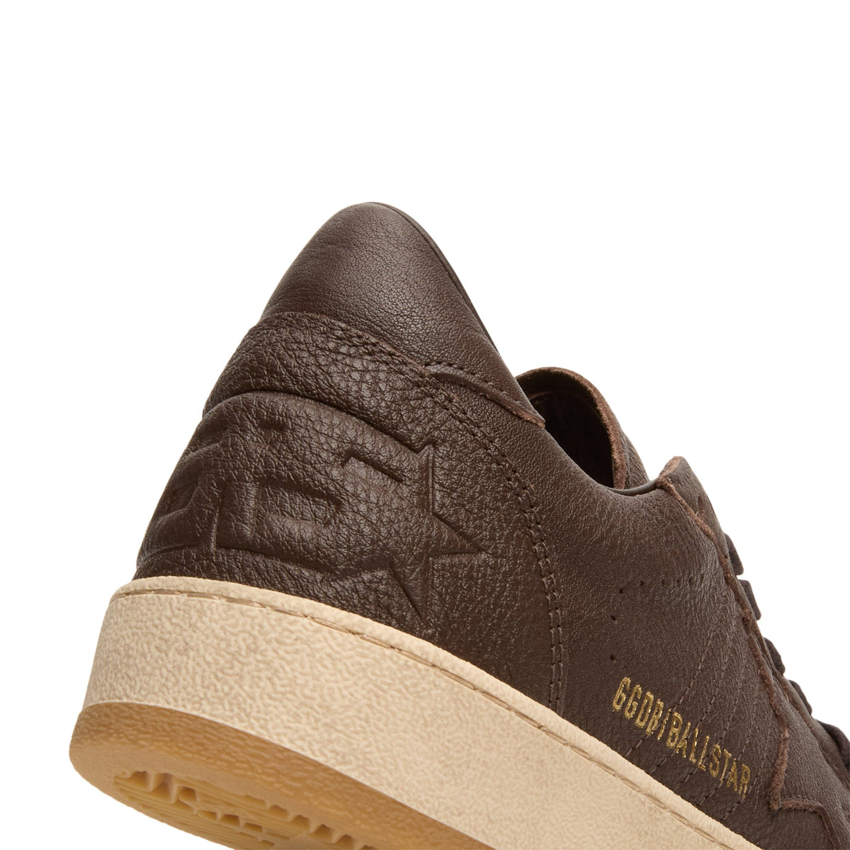 Golden Goose Ballstar Leather Upper Star Toe Spur (Dark Brown) - Image 9