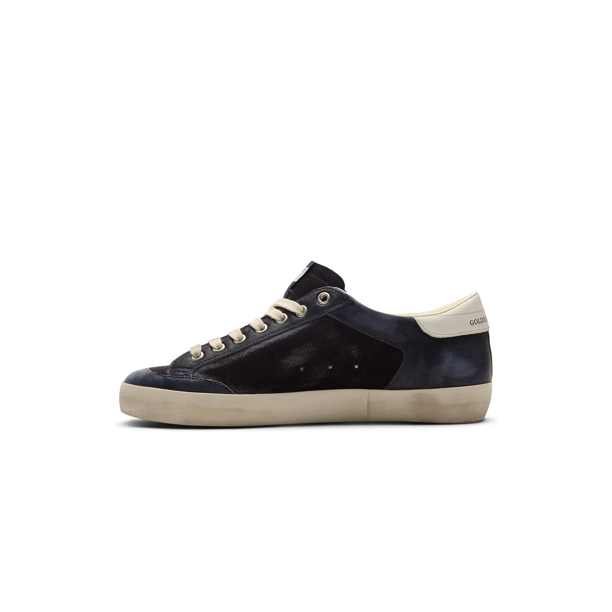 Golden Goose Super Star Suede And Nappa Upper (Dark Blue/White) - Image 2