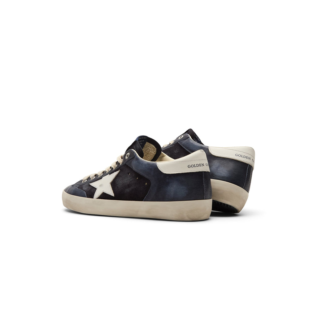 Golden Goose Super Star Suede And Nappa Upper (Dark Blue/White) - Image 5