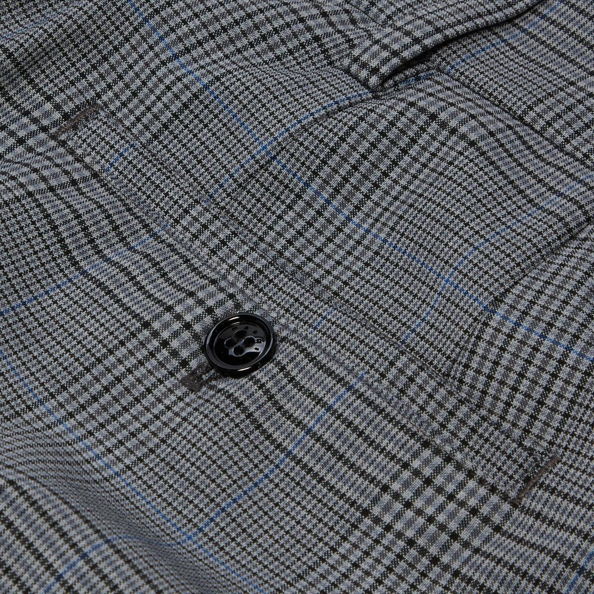 MARNI Prince of Wales Wool Check Trousers (Truffle) - Image 4