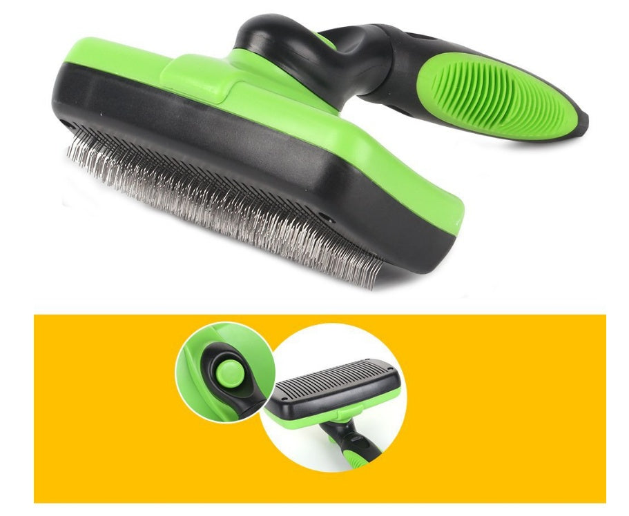 Pet Self-Cleaning Slicker Brush - Image 4