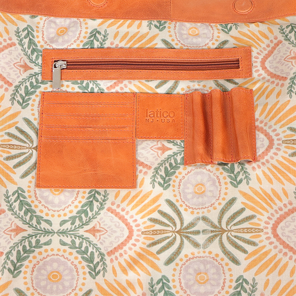 Simone Lg Leather Shoulder Bag - Image 13