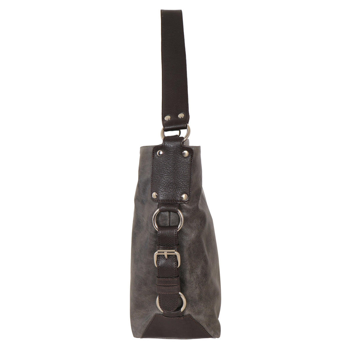 Simone Md Leather Shoulder Bag - Image 24