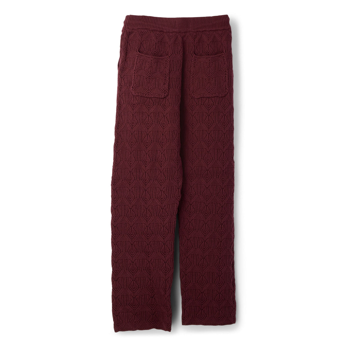 Honor The Gift Cable Knit Pant (Berry) - Image 2