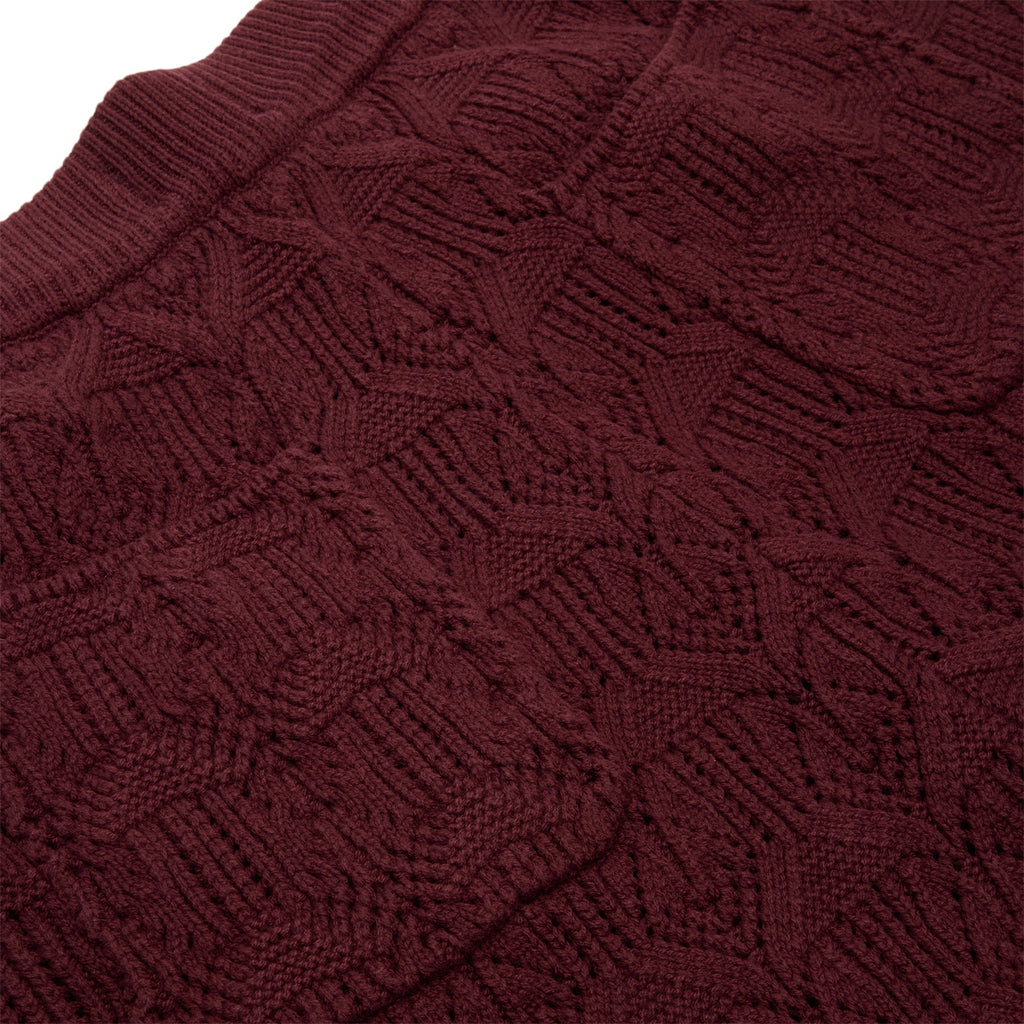 Honor The Gift Cable Knit Pant (Berry) - Image 5