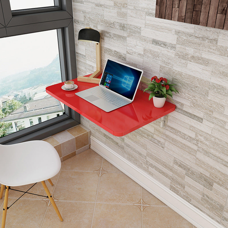 Folding Wall-Mounted Table - Red