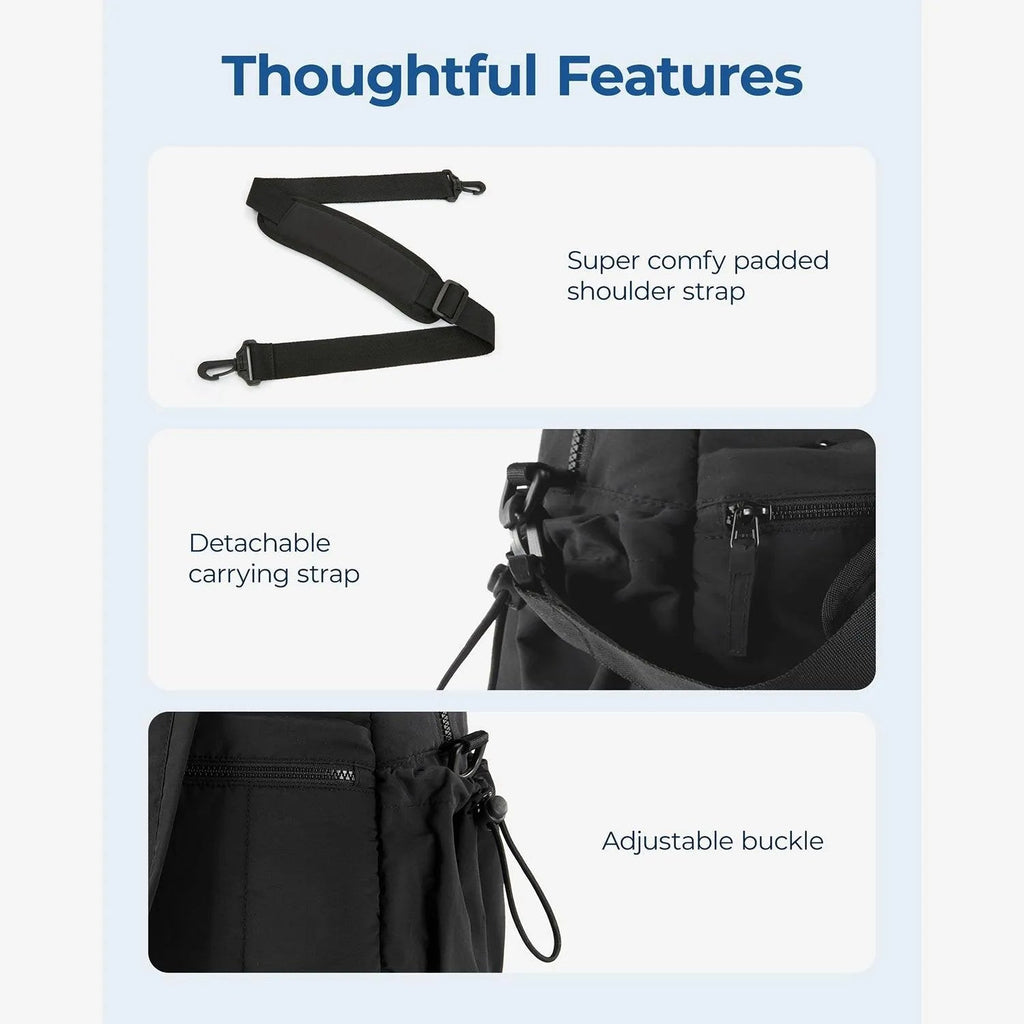 Puffy Water-Resistant Gym & Travel Duffle Bag - Image 9