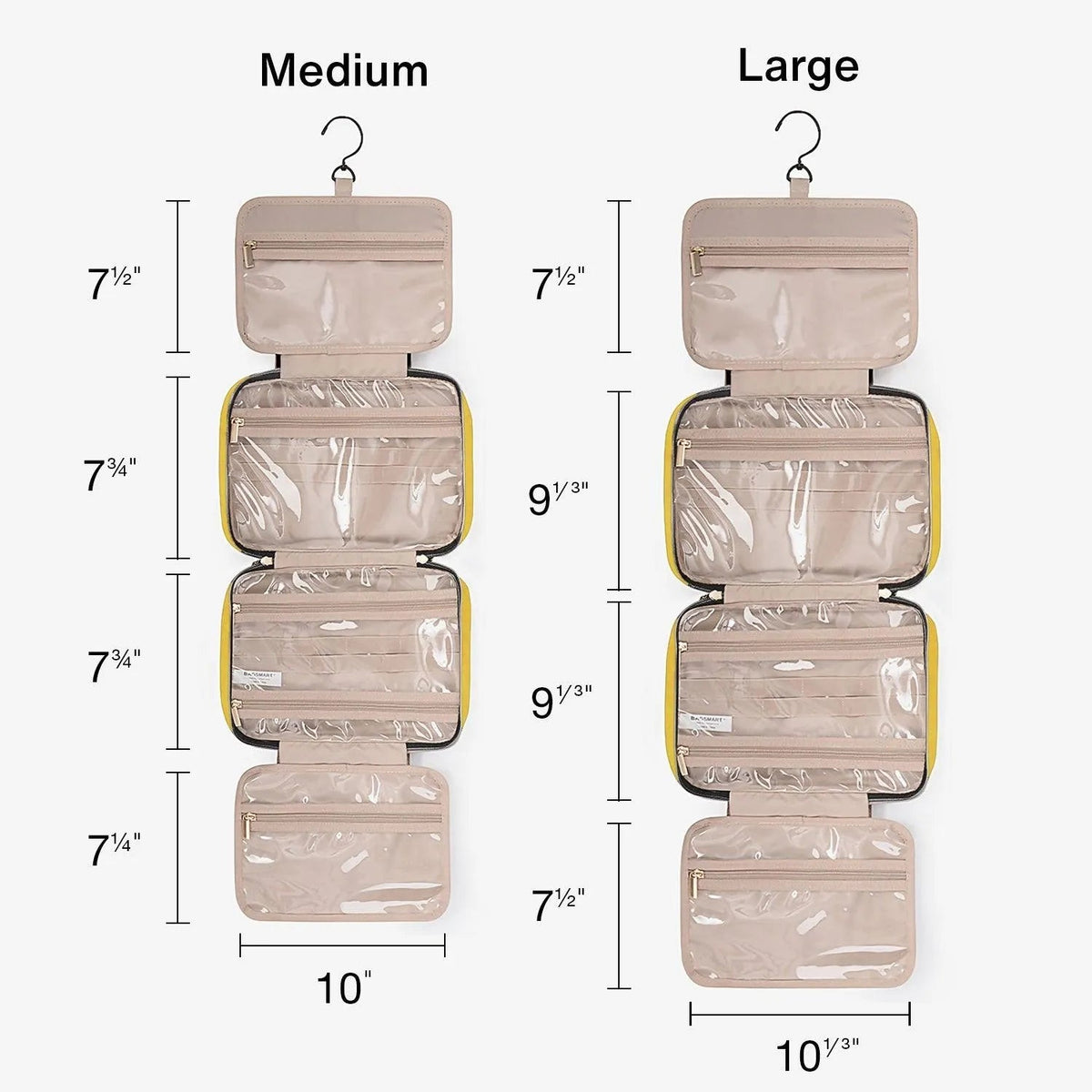 Bonchemin Yellow The Space Saver Toiletry Bag - Image 7