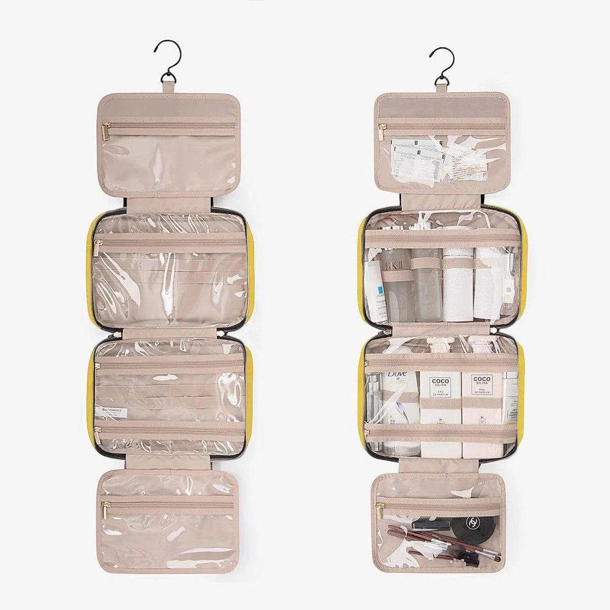 Bonchemin Yellow The Space Saver Toiletry Bag - Image 2