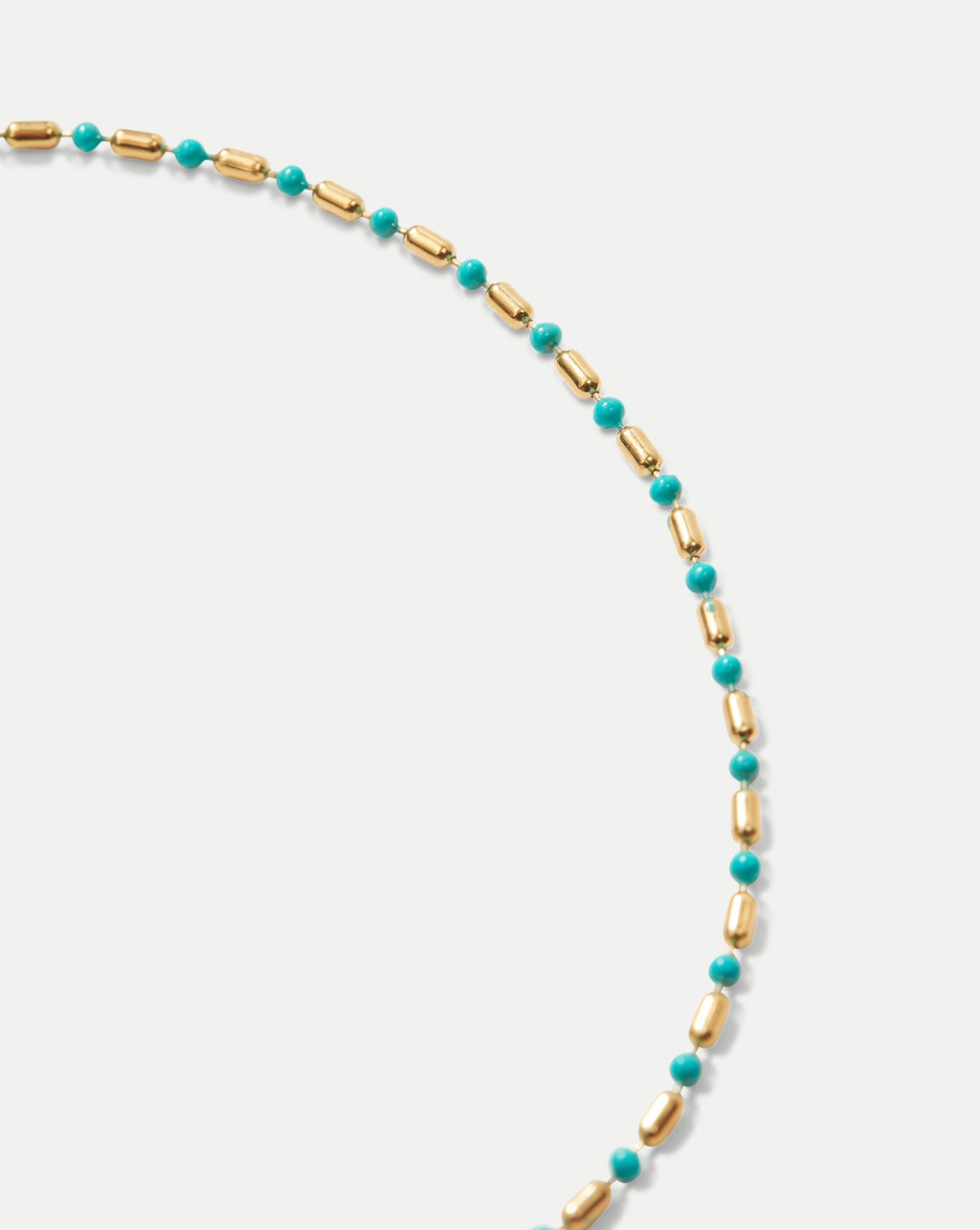 Enamel Bead Chain Anklet - Image 2