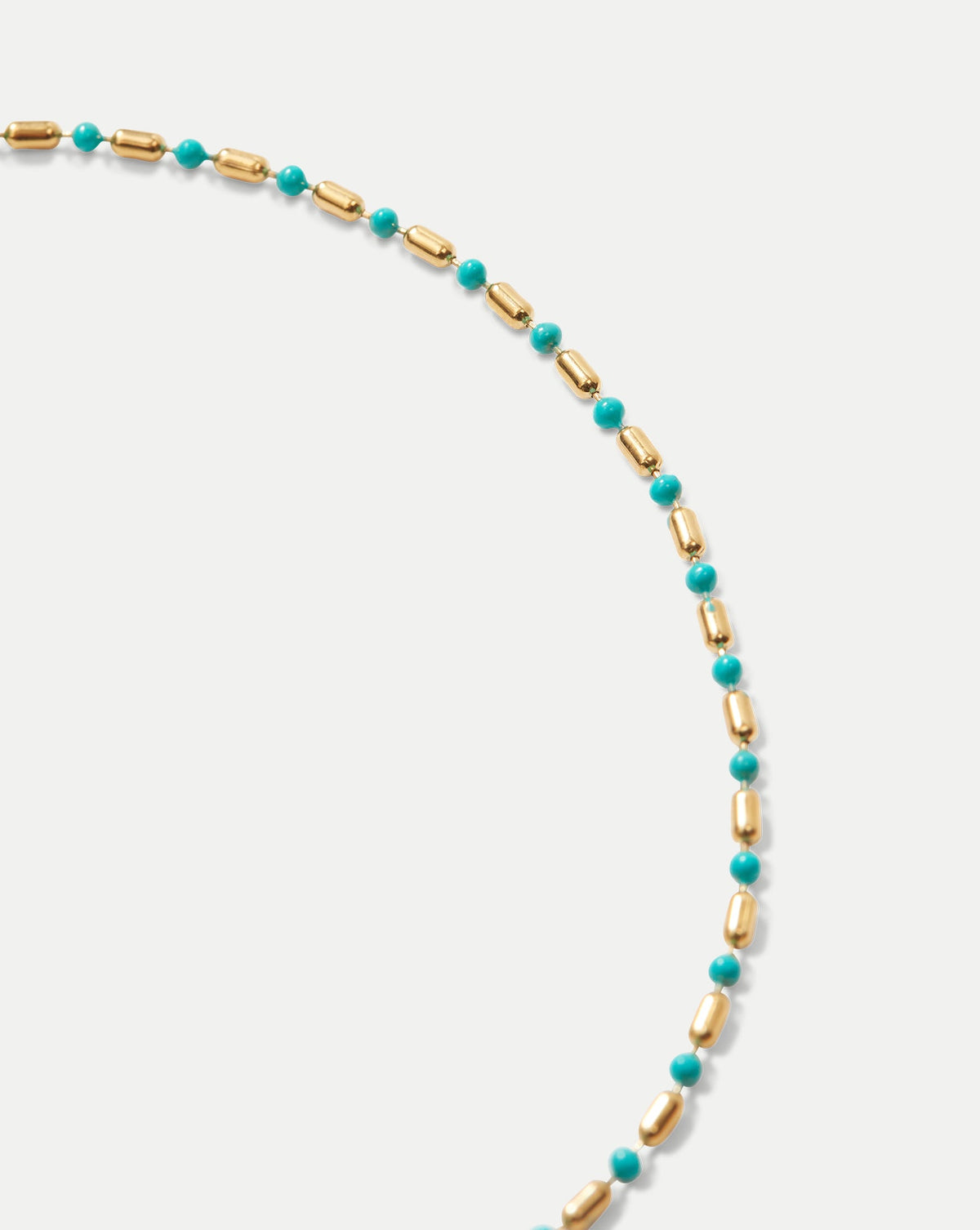 Enamel Bead Chain Anklet - Image 2