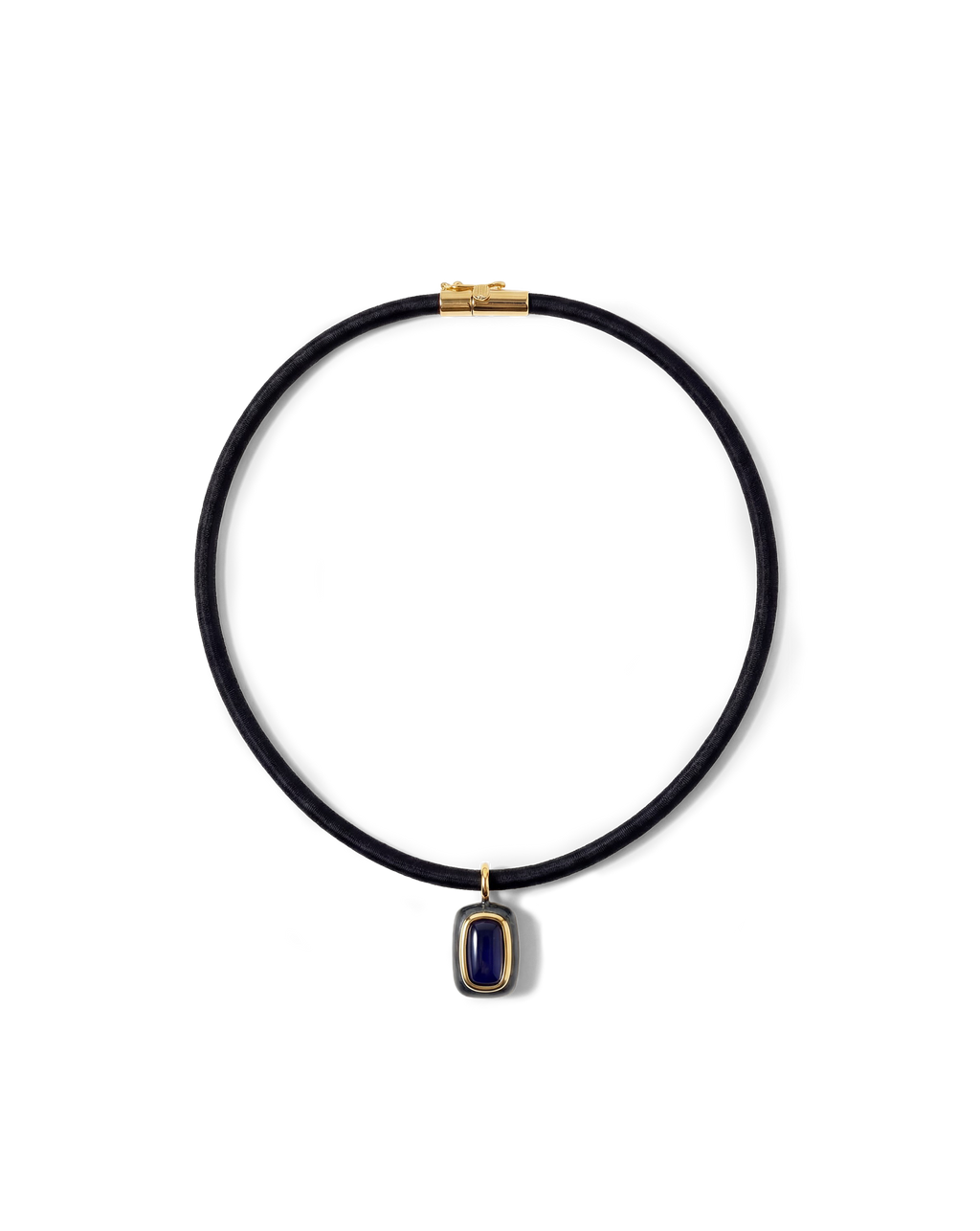 Rectangle Doublet Pendant Necklace - Image 3