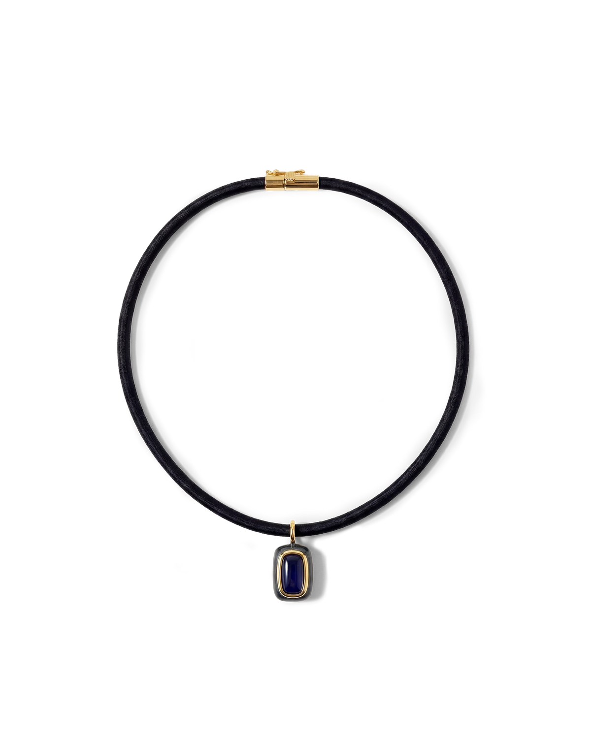 Rectangle Doublet Pendant Necklace - Image 3
