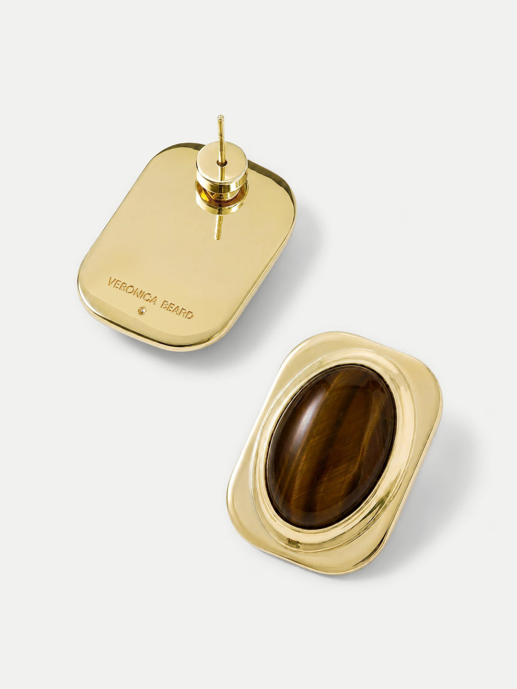 Tiger’s Eye Post Earring - Image 3