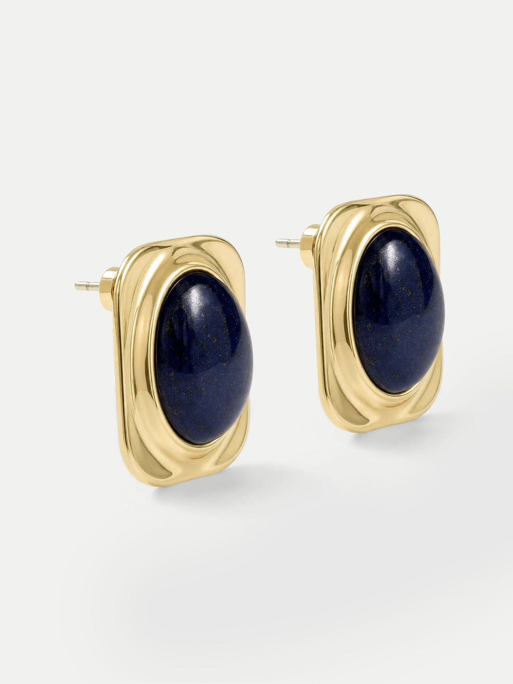 Lapis Post Earring - Image 3