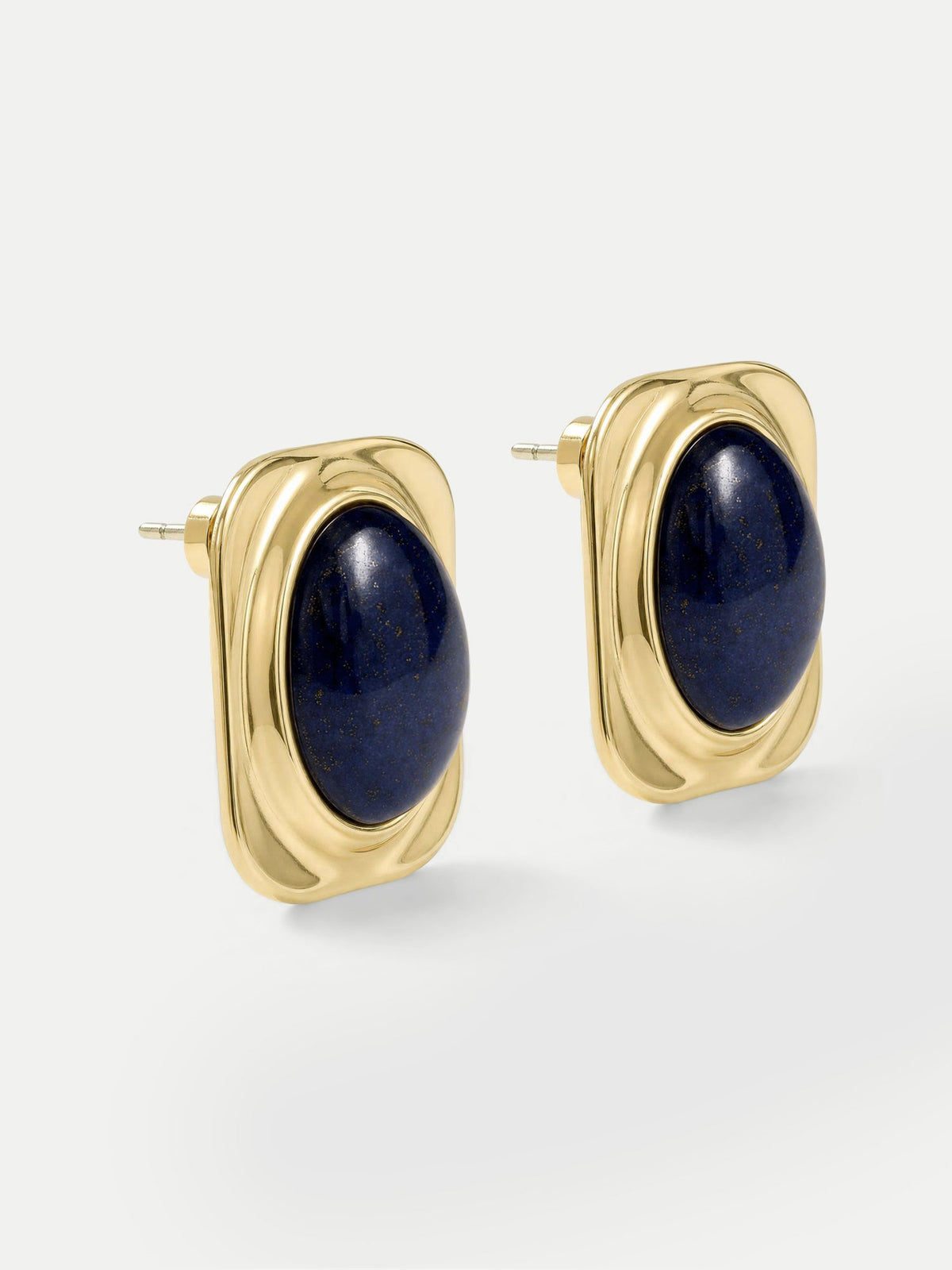 Lapis Post Earring - Image 3