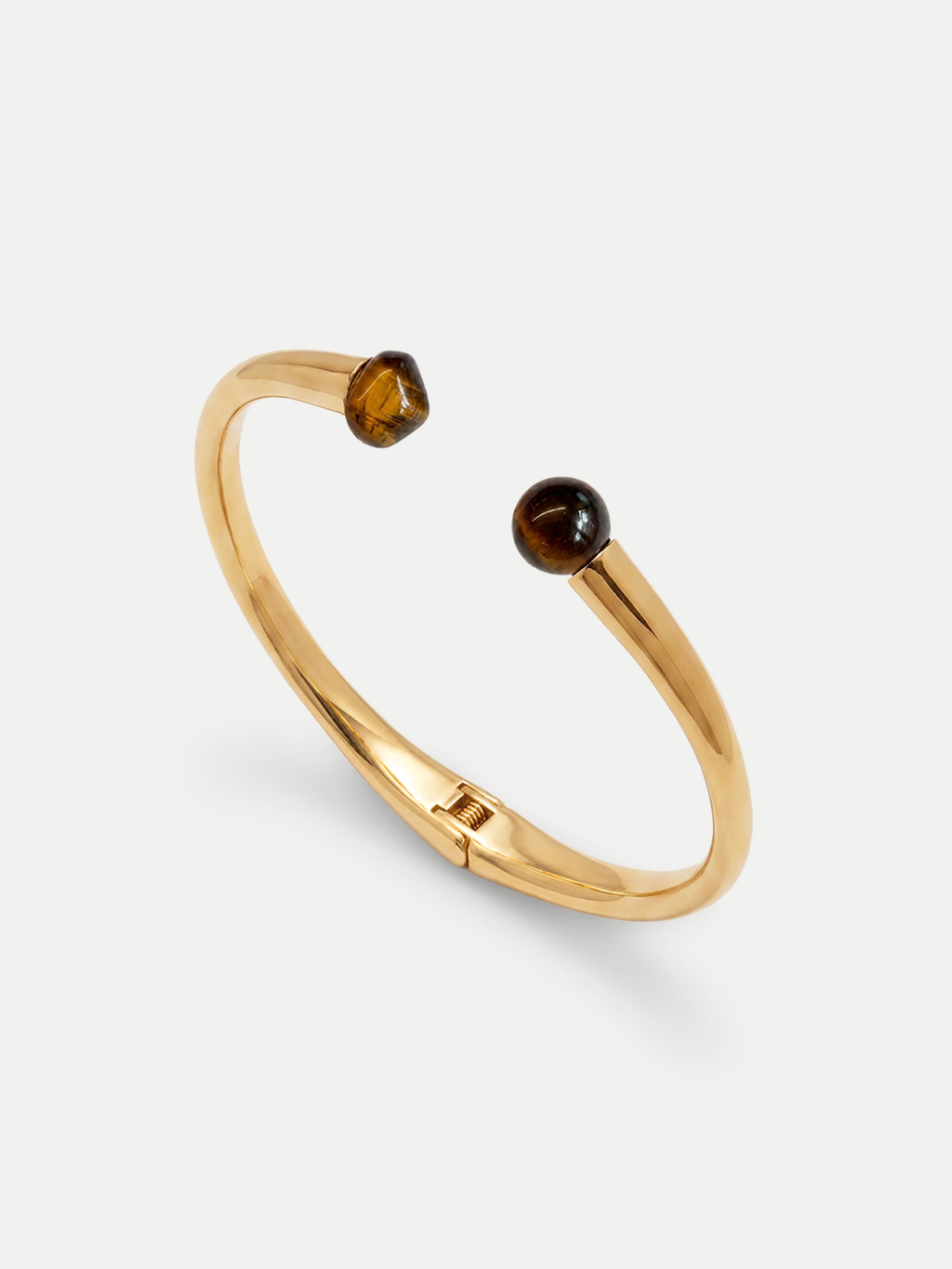 Tiger’s Eye Open Collar Necklace - Image 3