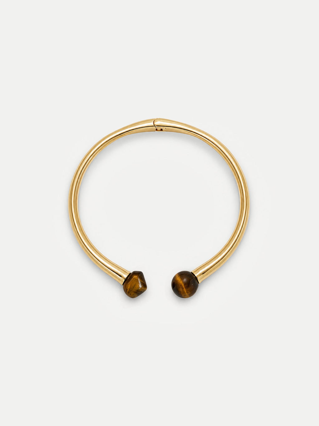 Tiger’s Eye Open Collar Necklace
