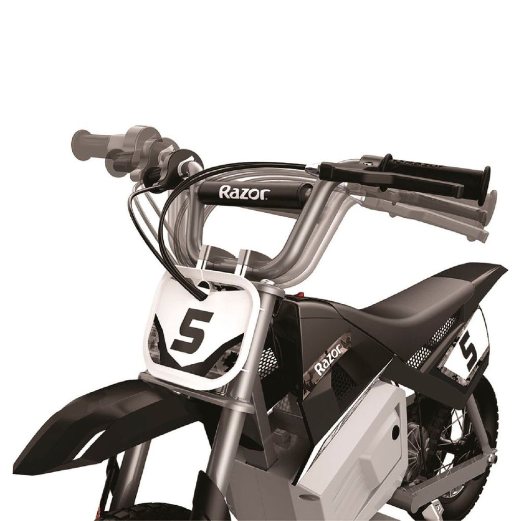 Razor - MX350 Dirt Rocket eBike w/7 miles Max Operating Range & 14 mph Max Speed - Black Camo - 15128003 - Image 9