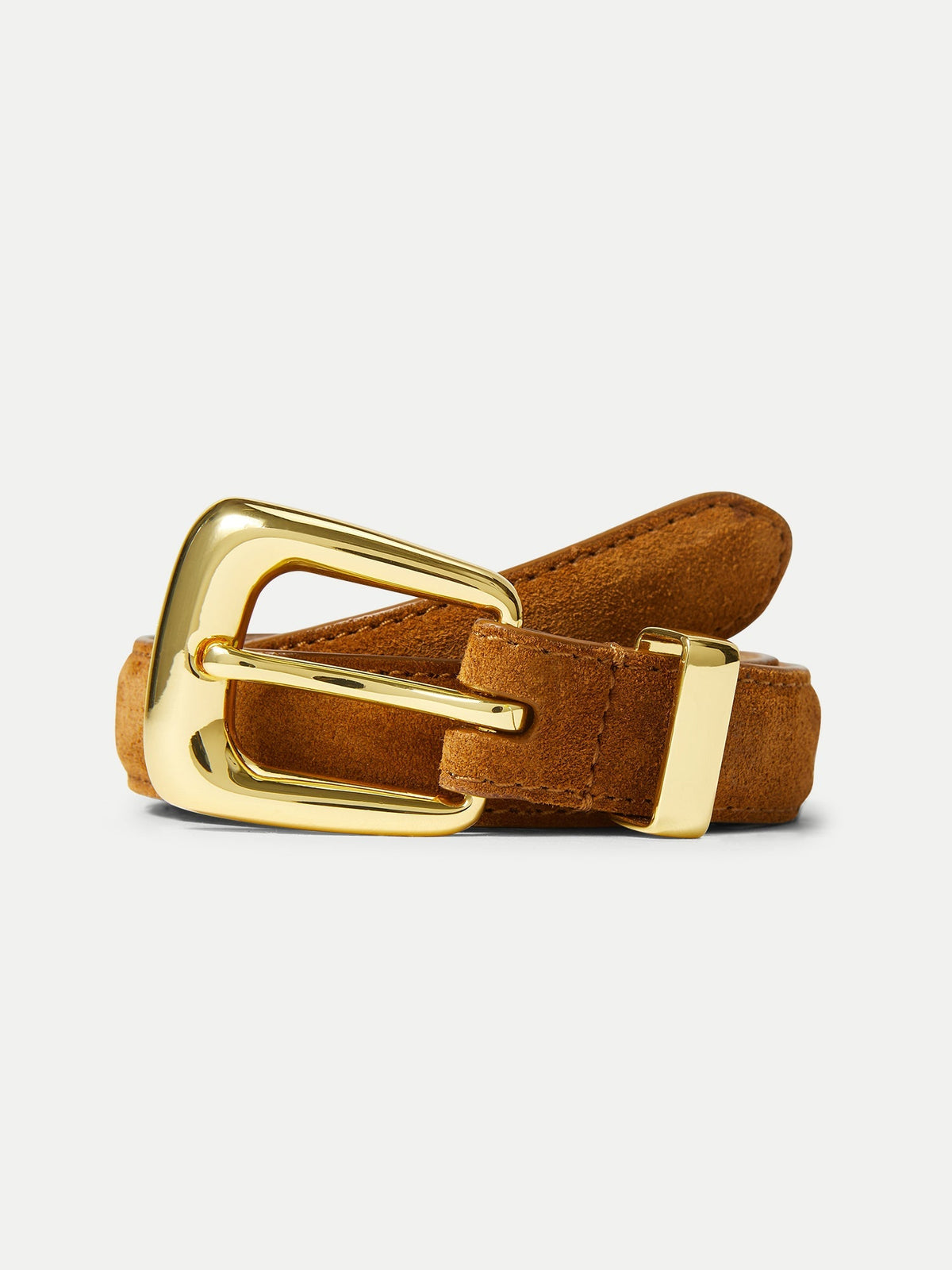 Slim Arch Suede Belt - Image 3