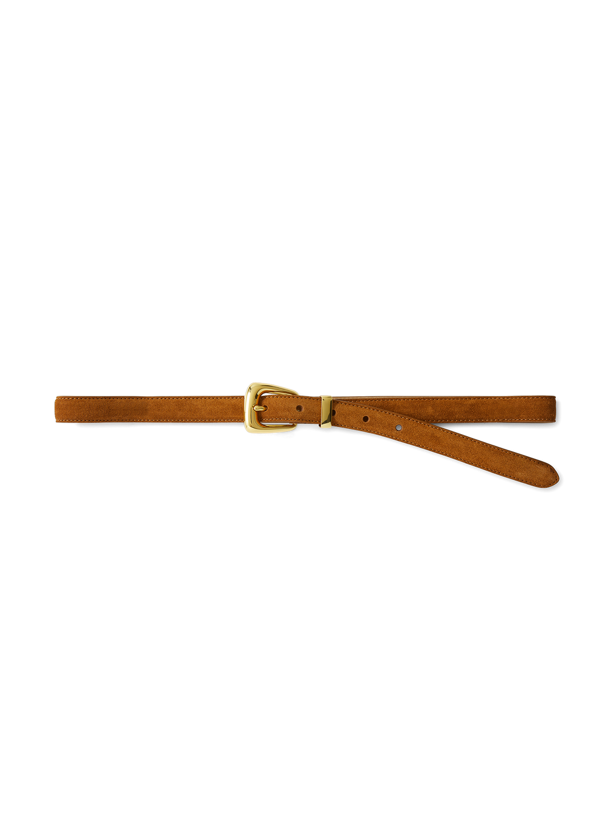 Slim Arch Suede Belt - Image 4