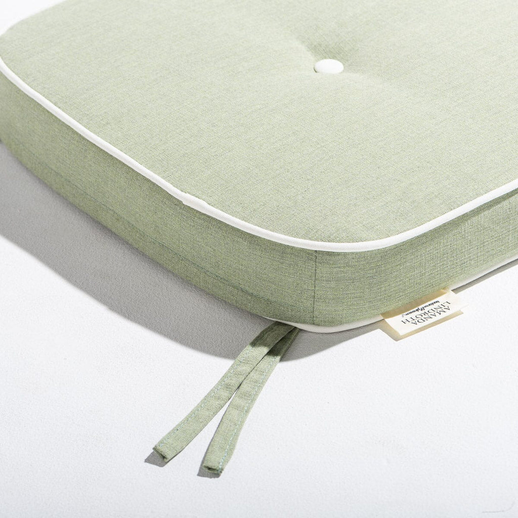 The Al Fresco Dining Chair Cushion by Amanda Lindroth - Image 3