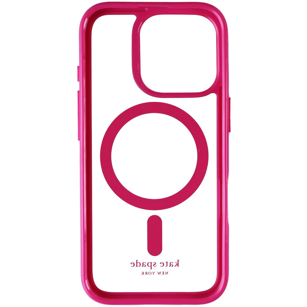 Kate Spade Ultra Protective Case for MagSafe for iPhone 16 Pro - Pink/Clear - New - Image 3