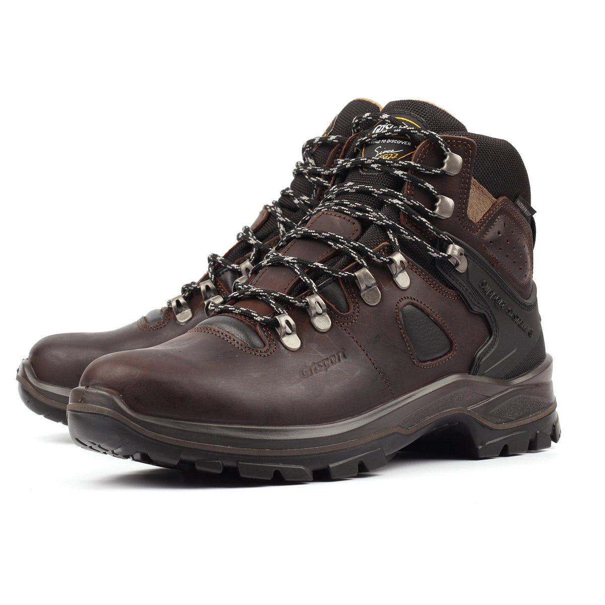 Grisport Apex Leather Walking Boot - Brown - Image 2