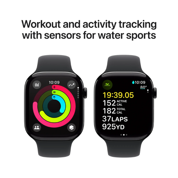 Apple Watch Series 10 42MM Jet Black (GPS) - Image 3