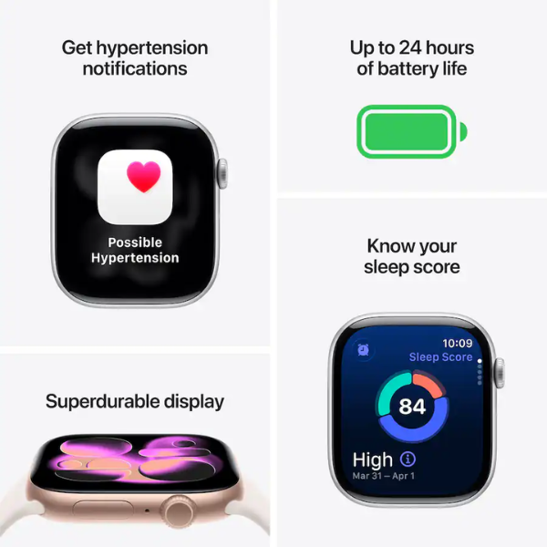 Apple Watch Series 11 42MM Silver (GPS + Cellular) - Image 3