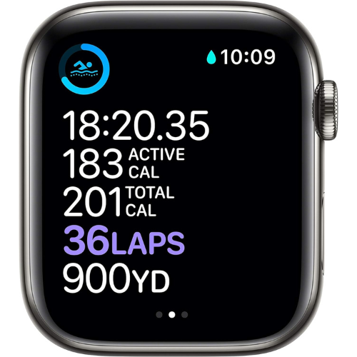 Apple Watch Series 6 44MM (GPS + Cellular) - Graphite Stainless Steel - Image 3