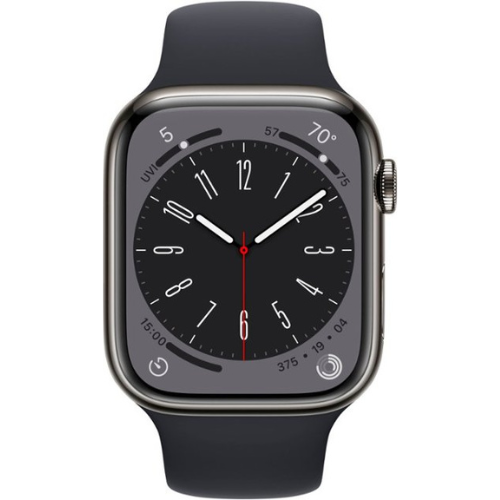 Apple Watch Series 8 41MM (GPS + Cellular) - Graphite Stainless Steel - Image 2