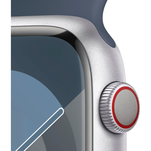 Apple Watch Series 9 45MM Silver (GPS + Cellular) - Image 3