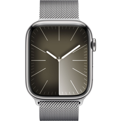 Apple Watch Series 9 41MM (GPS + Cellular) - Silver Stainless Steel - Image 2