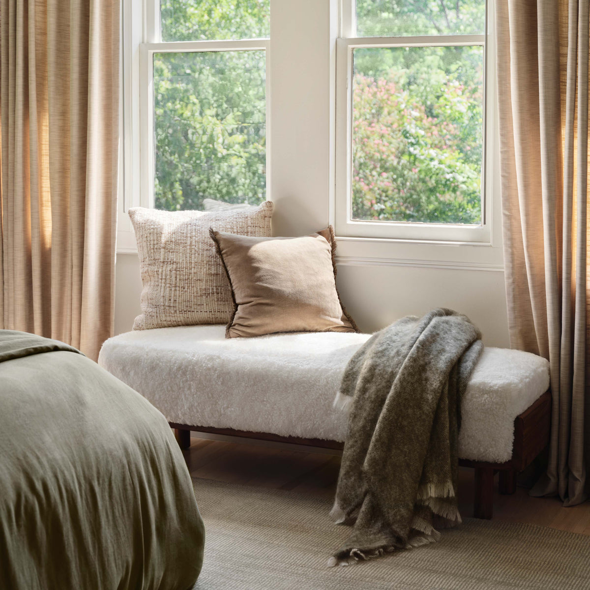 Artha Handwoven Striped Area Rug - Image 6