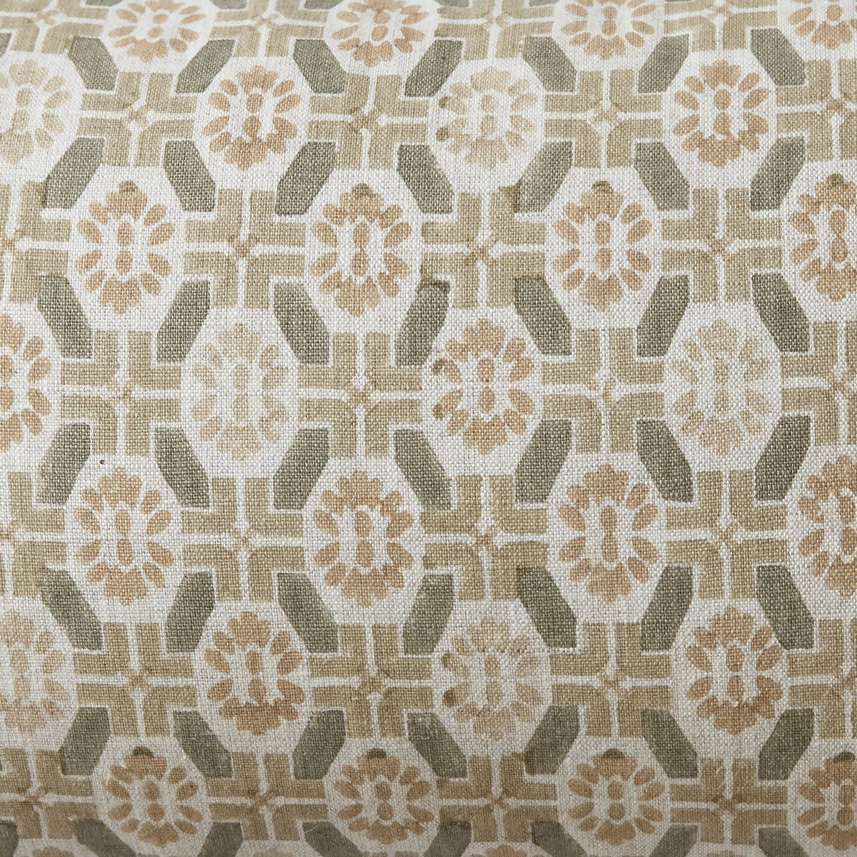 Ayana Block Print Lumbar Pillow - Image 3
