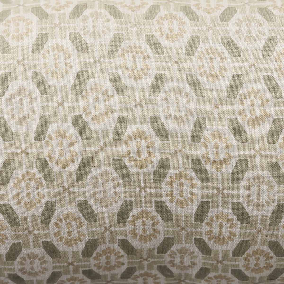 Ayana Block Print Lumbar Pillow - Image 2