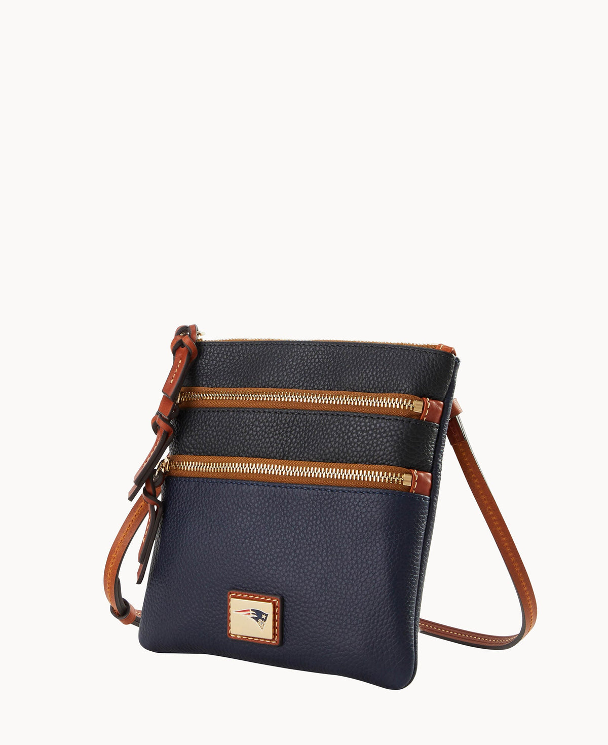 NFL Patriots Triple Zip Crossbody - Image 2