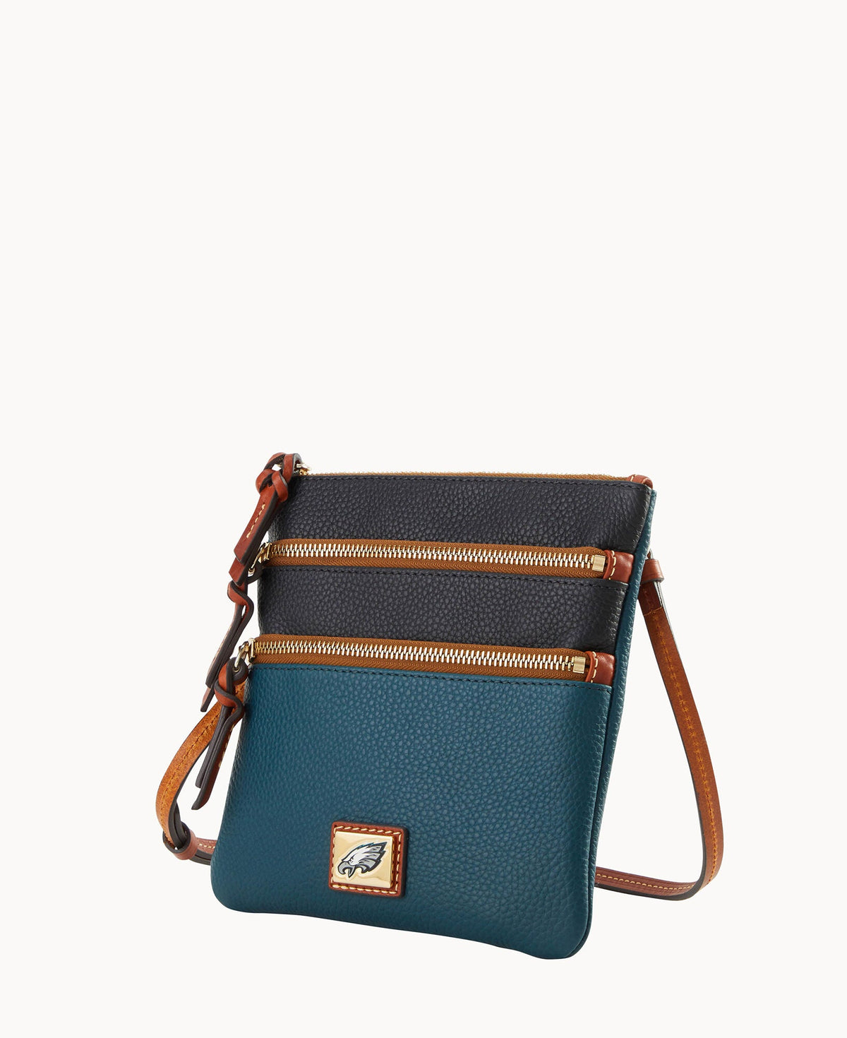 NFL Eagles Triple Zip Crossbody - Image 2