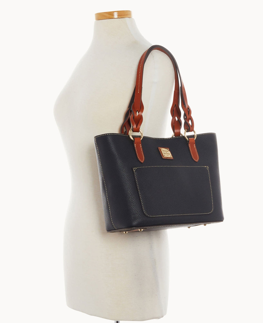Pebble Grain Small Gretchen Tote - Image 20